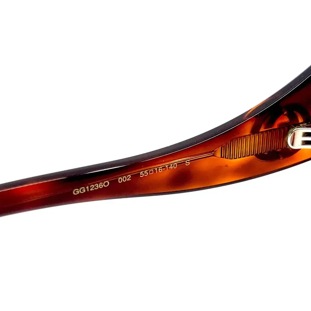 New! GUCCI Eyeglasses GG1236O 002, Authentic